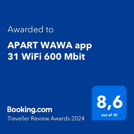 Apartamento Wawa App 31 Wifi 600 Mbit
